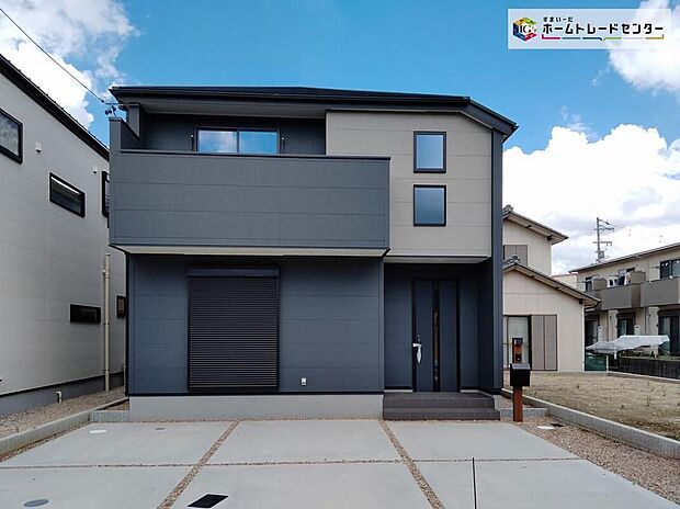 【現地外観写真】完成しております！本日内覧可能です！弊社では現地販売会を行っておりません。現地ご見学の際はお気軽にお問い合わせ下さい☆