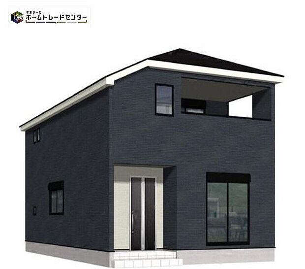 【完成予想図(外観)】(1号棟)各居室に収納スペース完備!南西向きLDK!◆飯田グループ物件のご案内は、グループ物件の契約件数7年連続ナンバー1の我々にお任せください☆