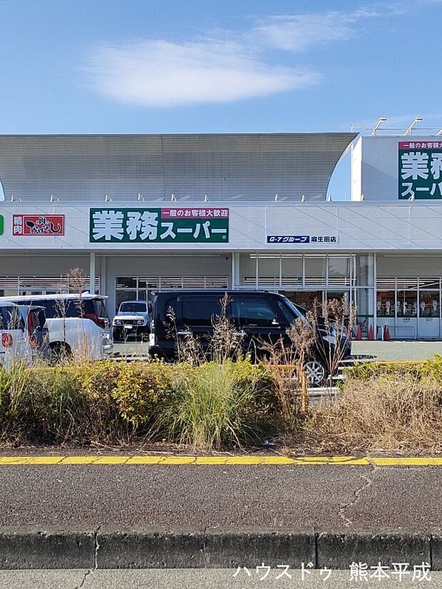 業務スーパー麻生田店(約1,320m)