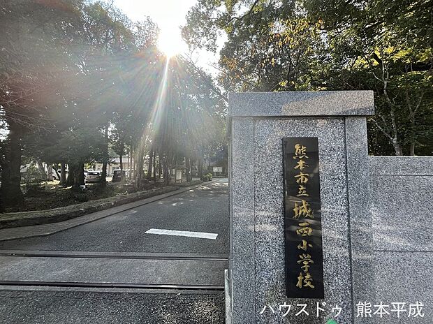 城西小学校（約850m）