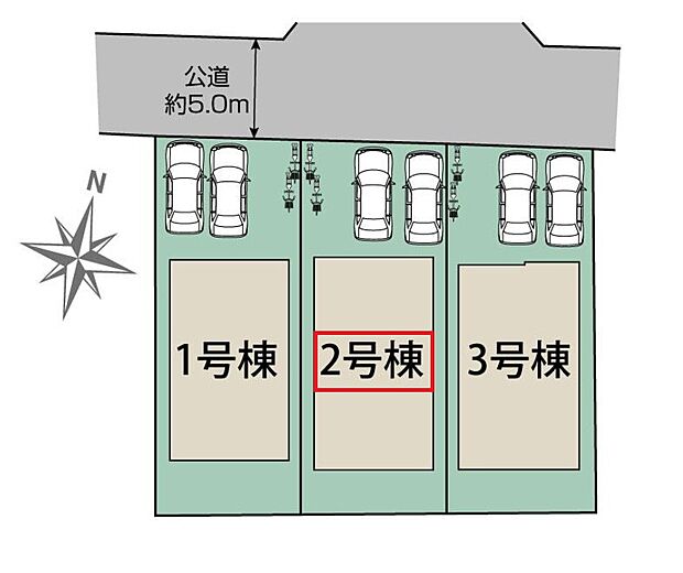 【全3棟】各号棟の詳細については、お気軽にお問い合わせください♪