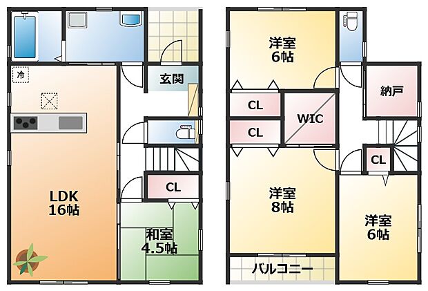 【4LDK+S(納戸)】【土地+建物+外構】すべてコミ♪頭金なしでご購入可能♪ マイカーやショッピングローンも「おまとめローン」がご利用できます。 毎月の支出がぐっと抑えられ、子育てや貯金、日々のお買い物に余裕が持てます。