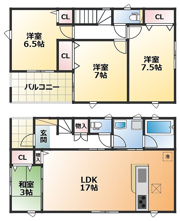 【4LDK】【土地+建物+外構】すべてコミ♪頭金なしでご購入可能♪ マイカーやショッピングローンも「おまとめローン」がご利用できます。 毎月の支出がぐっと抑えられ、子育てや貯金、日々のお買い物に余裕が持てます。