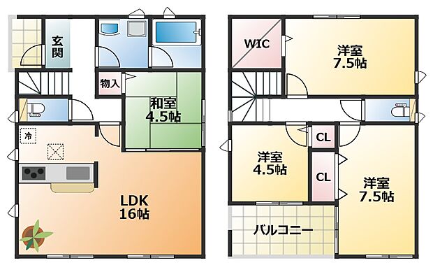 【4LDK】【土地+建物+外構】すべてコミ♪頭金なしでご購入可能♪ マイカーやショッピングローンも「おまとめローン」がご利用できます。 毎月の支出がぐっと抑えられ、子育てや貯金、日々のお買い物に余裕が持てます。