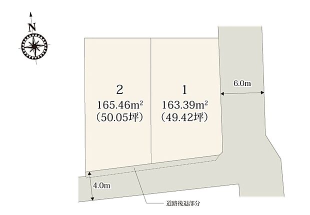 【区画図】家の良し悪しだけでなく周辺環境も重要なポイント。それは月日が経つ事で「近くにあるもの」から「家の財産」へとイメージが変わってくる事を身体が理解しているからだと思います。