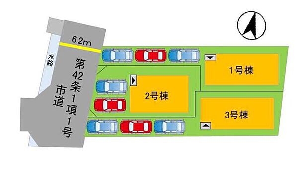 配置図（1号棟）