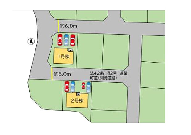 配置図(1号棟)