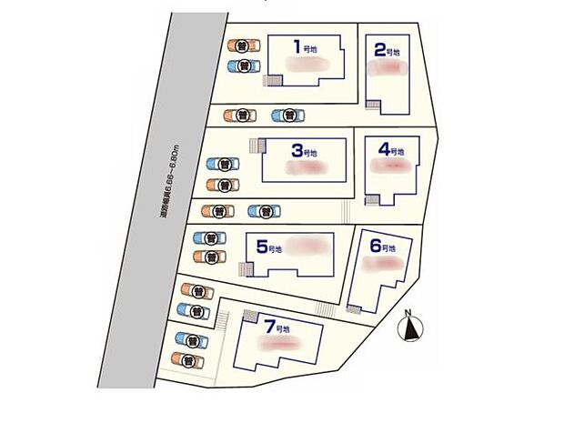 配置図（6号棟）