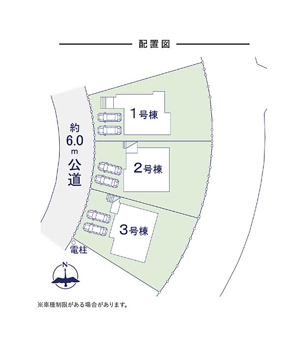 配置図（1号棟）