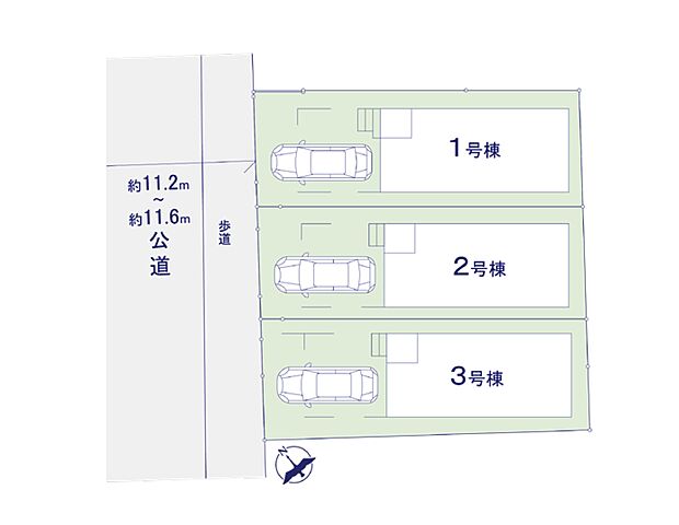 配置図（1号棟）