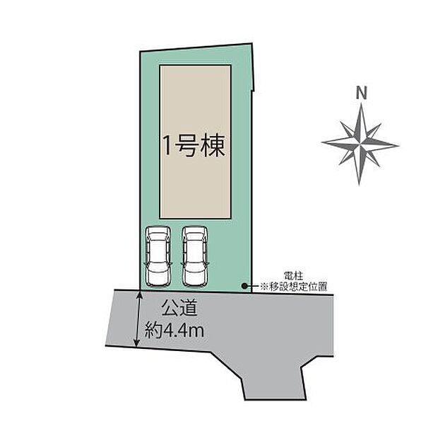 配置図(1号棟)
