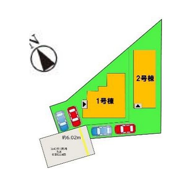 配置図(2号棟)