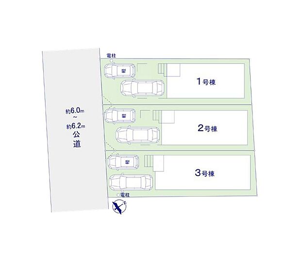 配置図（3号棟）