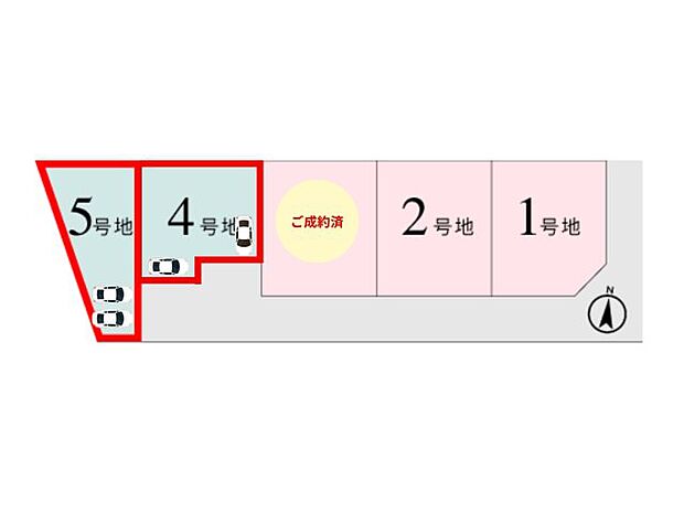 配置図(5号棟)