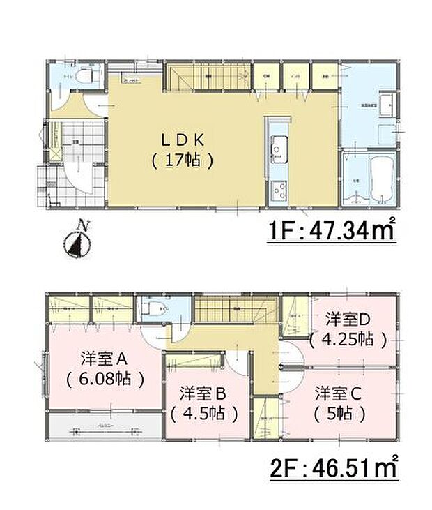 【4LDK】福岡市七隈線次郎丸駅周辺への引っ越しをお考えなら「福岡市早良区次郎丸4丁目第2-3棟（3号棟）」。家から235mのところに福岡銀行 田町支店があります。ベタ基礎なので床下の湿気も気になりません。ついつい後回しになる掃除。フローリングなら楽々です。福岡市早良区に密着した当社では、多種多様な不動産をご紹介することが可能です。お引っ越しをお考えでしたら、まずはご連絡ください。