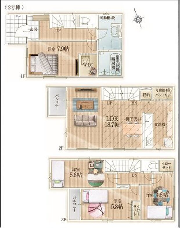 【4LDK】徒歩11分の距離に福岡市立姪浜中学校があるのも魅力。綺麗で清潔感のある室内が新築戸建ての特徴です。モニターから顔が見えるTVインターホン付きです。システムキッチンは使いやすく汚れにくいのでご好評です。福岡市西区エリアや筑肥線姪浜付近で、お客様のご希望条件に合った一戸建てをご紹介します。まずはお問い合わせください。