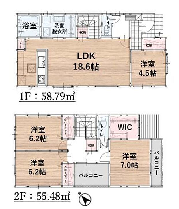 【4LDK】こだわりで選びたい方におすすめ。福岡市東区エリアで住まいをお探しなら「福岡市東区奈多1丁目第2-6棟(2号棟)」。サニー奈多店まで384mです。火が出ないIH調理器を使用したキッチンです。香椎線奈多近くの地域情報を知り尽くしたアイマのスタッフが、お客様の不動産探しをサポート致します。