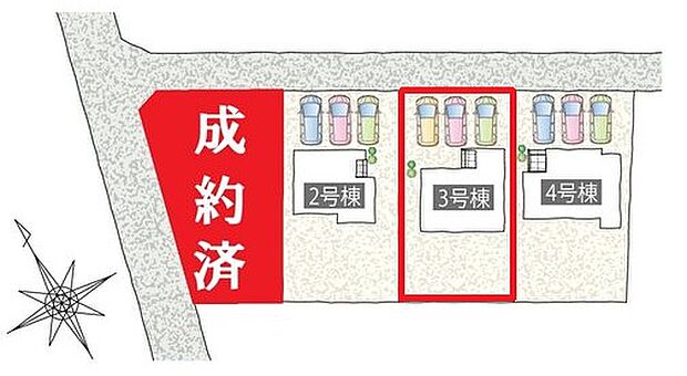 【全4区画】各棟詳細はお気軽にお問い合わせください。