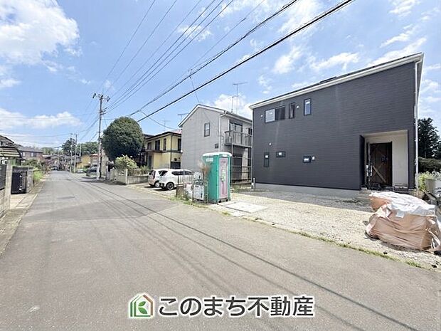 前面道路の写真です。