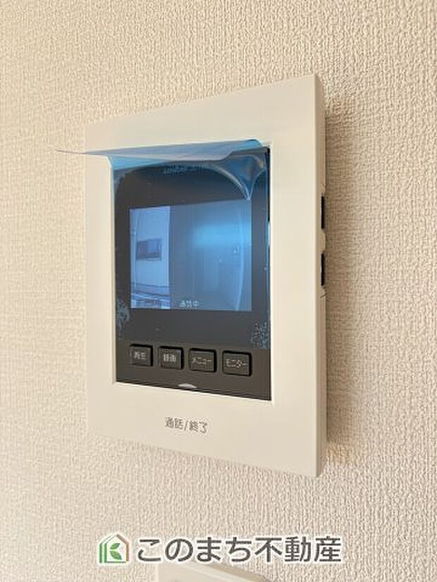お子様のお留守番にも安心の録画機能付きTVモニターホン♪