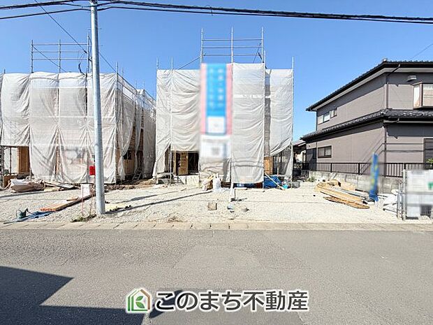 建築中現地写真（同社施工完成物件・モデルハウスがご見学いただけます）