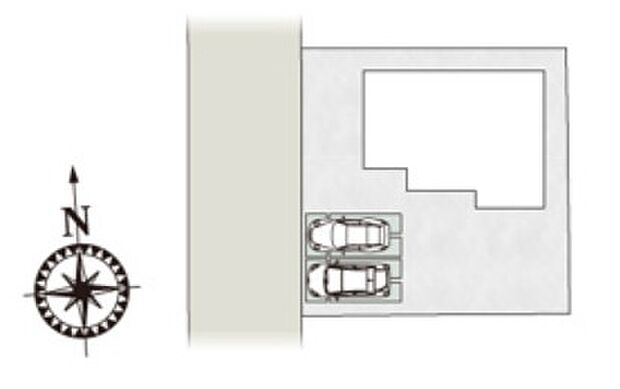 敷地面積:200.05m2 接道:西側6.0m