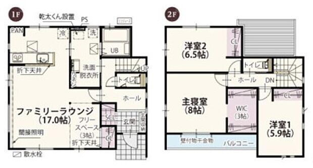 南向きで明るい室内が特徴☆