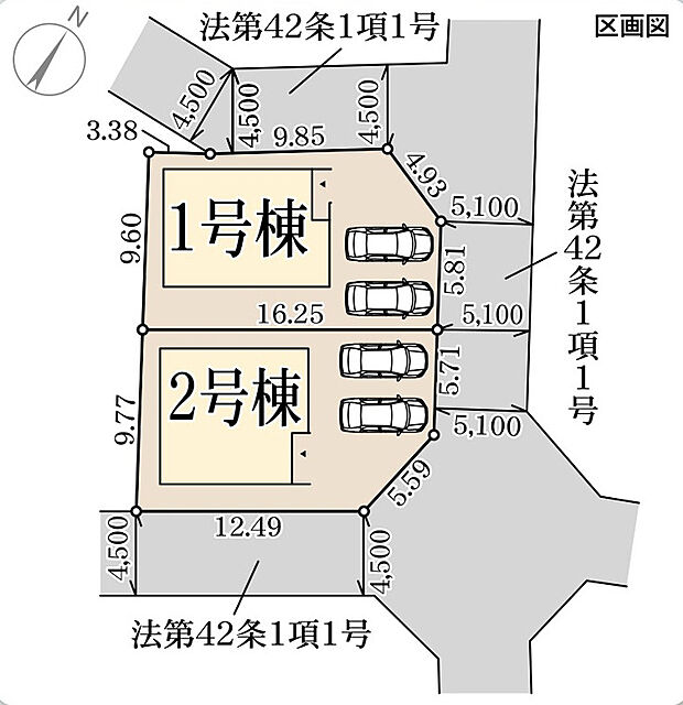 区画図