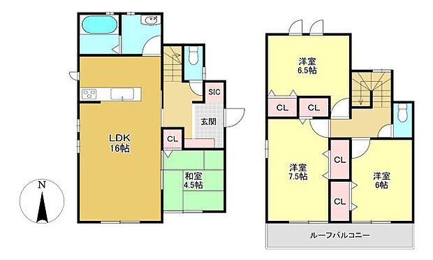 【4LDK】新築一戸建て全2棟、2,880万円～2,980万円で販売中！4LDKのゆとりある間取りに、オール電化を採用した快適な住まいです。耐震性にも配慮され、長期優良住宅にも認定。家族が安心して長く暮らせる、性能と快適性を兼ね備えた住まいです。ぜひ現地で実際の魅力をご体感ください。