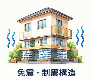 制震ダンパー付き住宅