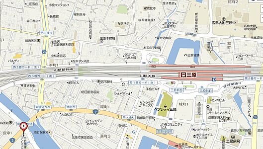 アパマンショップ三原店 株式会社 ケイアイホームの周辺地図