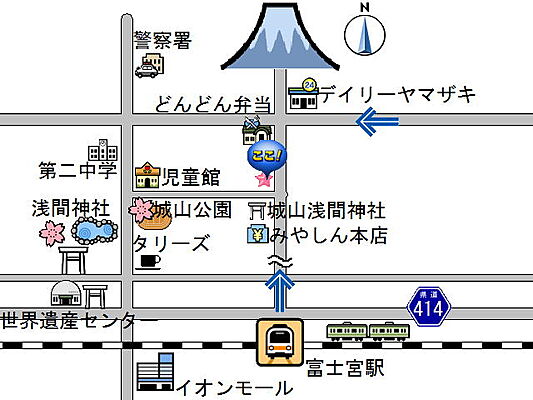 株式会社ハーモニーエステートの周辺地図