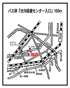 大東建託リーシング株式会社 清水店の周辺地図