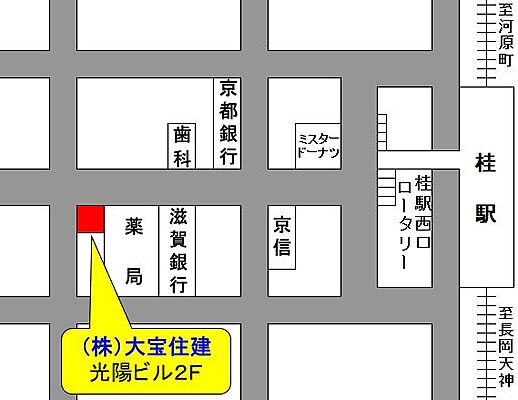 シャーメゾンショップ 株式会社大宝住建の周辺地図