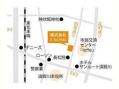 シャーメゾンショップ 株式会社E.sumaiの周辺地図