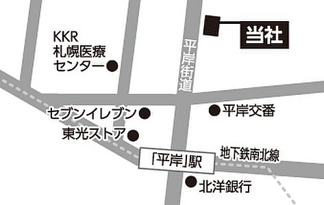 エスケイ不動産流通株式会社の周辺地図