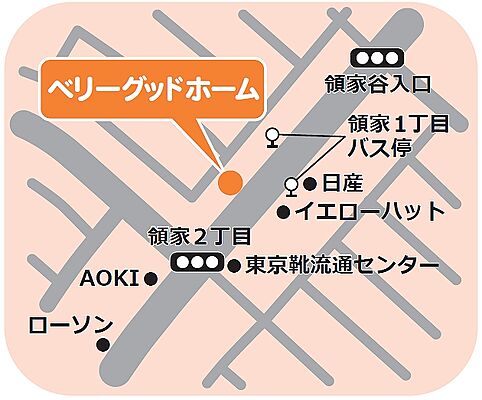 ベリーグッドホーム横浜店　ＯＣＳ株式会社の周辺地図
