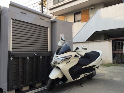 服部天神駅のバイクコンテナ 月極バイク駐車場を探す Home S バイク収納 コンテナ 月極駐輪場 の検索