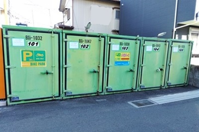 草加駅のバイクコンテナ 月極バイク駐車場を探す Home S バイク収納 コンテナ 月極駐輪場 の検索