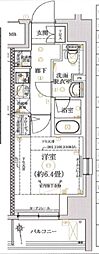 MIND川口 1Kの間取図画像