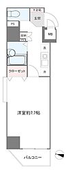 ガラ・ステージ国分寺 1Kの間取図画像