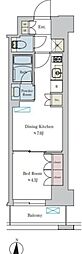 Brilliaist池尻大橋 1DKの間取図画像