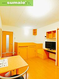 レオパレスＫＫＳ　木ノ本 1階1Kのリビング/ダイニング