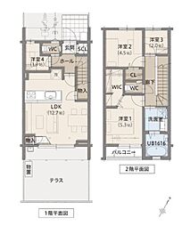 ｎａｎａｏ575 4LDKの間取り