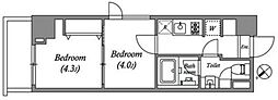 GRANPASEO新大塚 2Kの間取図画像