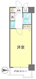 ライオンズマンション大島 1Kの間取図画像