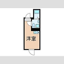 ＨＪ　ＰＬＡＣＥ　中野 2階ワンルームの間取り