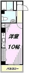 Ｓ・Ｋビル 5階ワンルームの間取り