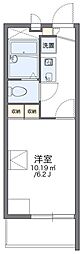レオパレスガーデン丘 1Kの間取図画像