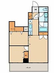 アーバンレックス西新井2 2LDKの間取図画像